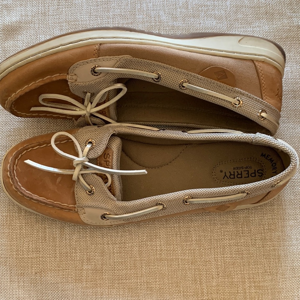 womens sperry topsider with memory foam